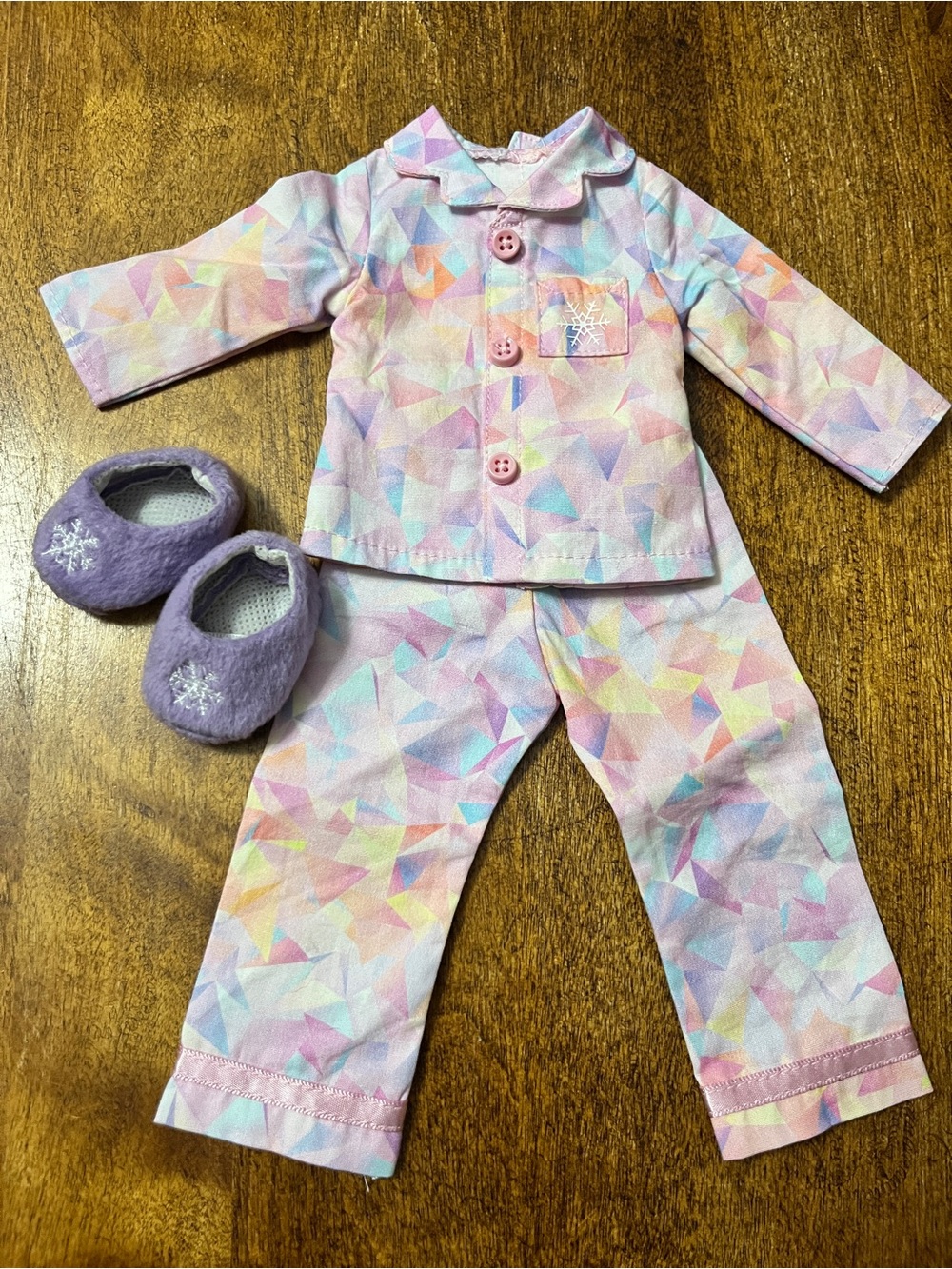 American Girl Gwynn Tan Pajamas – Complete Retired PJ Set